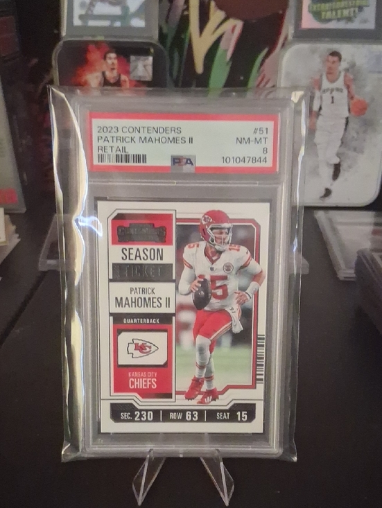 Panini Other - Panini Red White Kansas City Chiefs Patrick Mahomes Trading Card